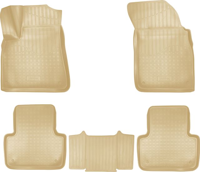 Коврики Норпласт для салона Audi Q7 II (4M) 5 мест 2015-2019 БЕЖЕВЫЕ. Артикул NPA11-C05-774-B