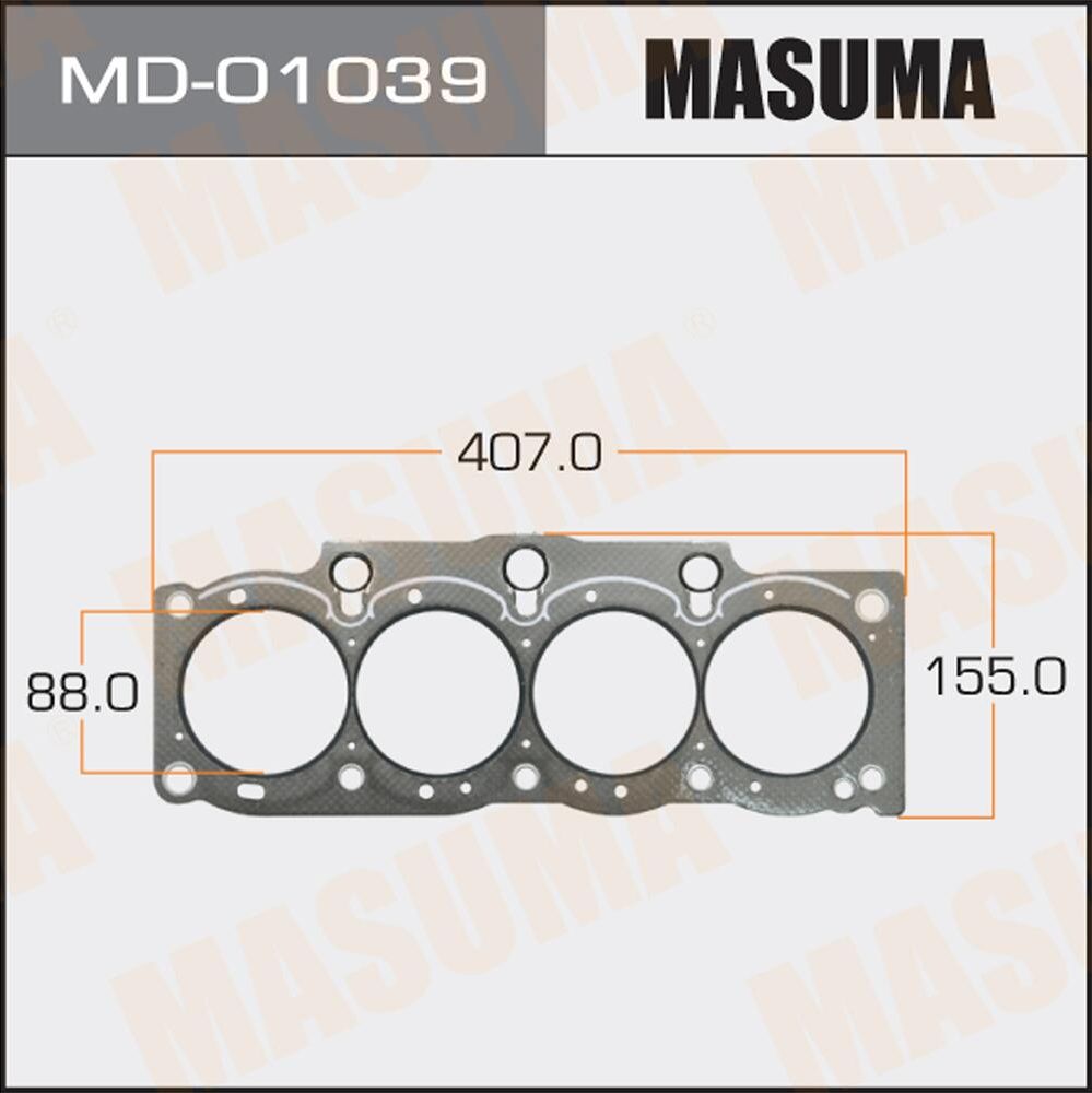Прокладка ГБЦ Masuma. Артикул MD-01039