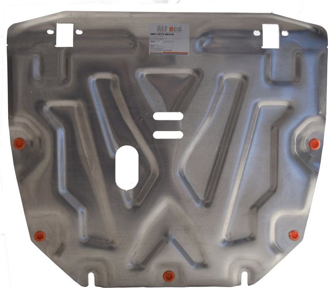 Защита алюминиевая Alfeco для картера и КПП Honda CR-V IV рестайлинг 2015-2018. Артикул ALF.09.37al