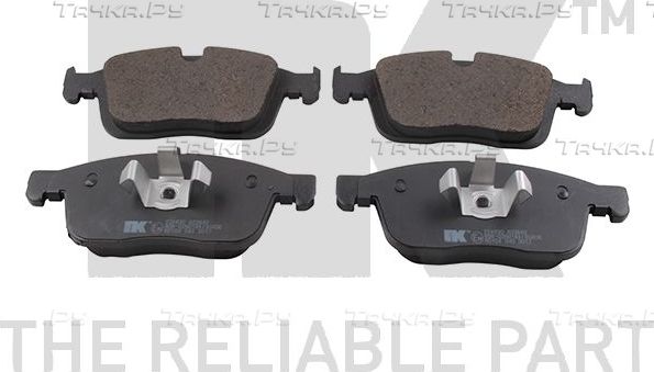 Тормозные колодки NK передние для Volvo XC60 I 2009-2017. Артикул 224830