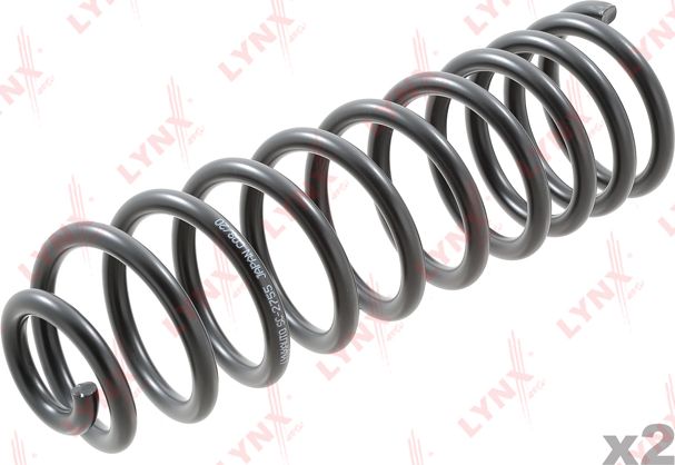 Пружина подвески LYNXauto задняя для Volkswagen Passat B3 1988-1992. Артикул SC-2755