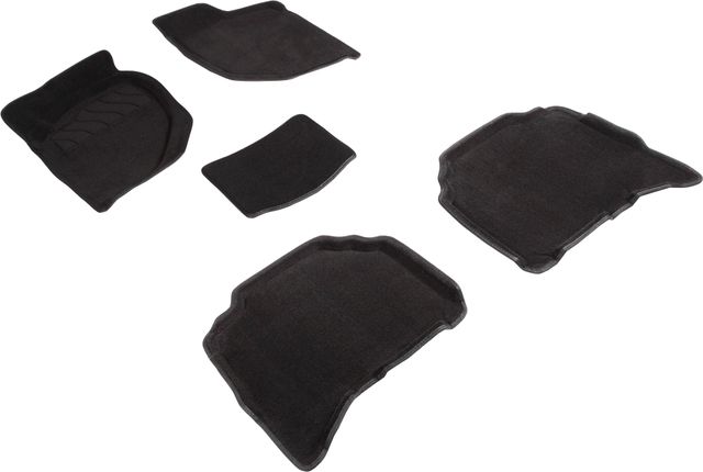 Коврики 3D Seintex для салона Haval H5 I 2020-2021 ЧЕРНЫЕ. Артикул 95067