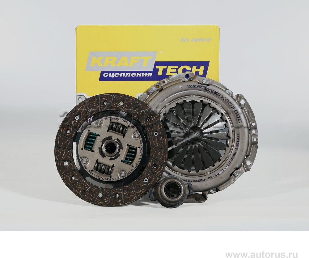 Сцепление (комплект) KraftTech 3P Kit. Артикул W05200H