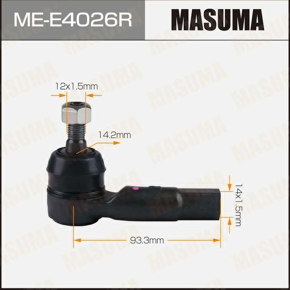 Рабочий тормозной цилиндр MASUMA, SKODA OCTAVIA 00-10 Masuma. Артикул MBPE003