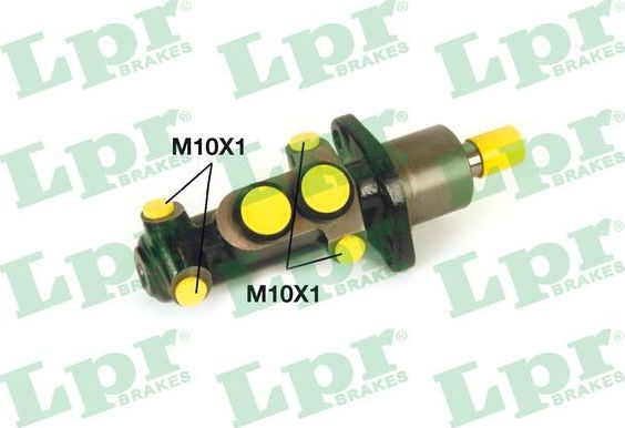 Тормозной цилиндр главный LPR (Серый чугун) для Peugeot 405 1987-1997. Артикул 1254