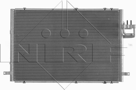 Радиатор кондиционера (конденсатор) NRF (алюминий) для Kia Carens I (RS) 2002-2006. Артикул 350008