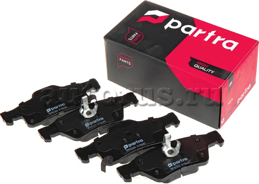 Колодки тормозные дисковые (Partra). Артикул BP6153
