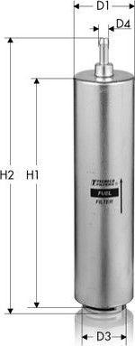 Топливный фильтр  Tecneco Filters. Артикул GS5001