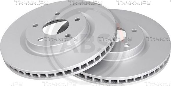 Тормозной диск ABS COATED передний для Nissan X-Trail T31 2007-2013. Артикул 17889