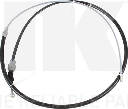 Трос ручника (тросик ручного тормоза) NK. Артикул 904794