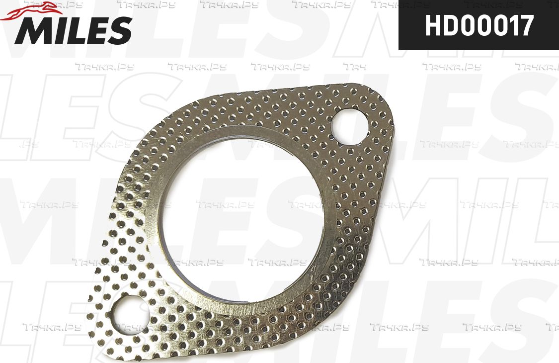 Прокладка глушителя Miles для Subaru Impreza II 2001-2009. Артикул HD00017