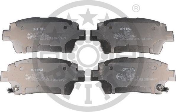 Тормозные колодки Optimal. Артикул BP-12095