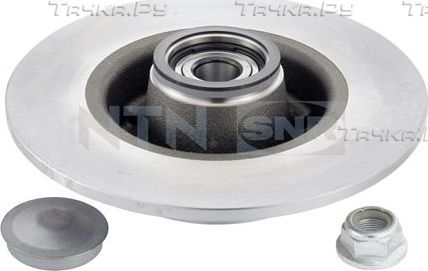 Тормозной диск NTN / SNR задний для Renault Megane II 2002-2009. Артикул KF155.77U