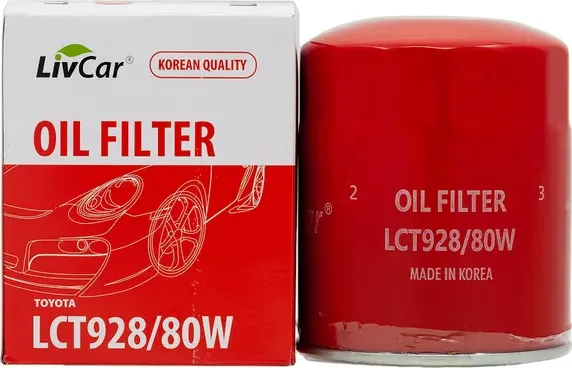 Фильтр масляный LivCar OIL FILTER LCT928/80W / (C-115) Livcar. Артикул lct928/80w