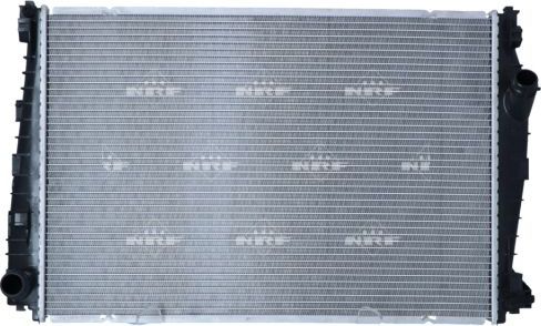 Радиатор охлаждения двигателя NRF (алюминий) для Alfa Romeo Spider III 2006-2011. Артикул 53487