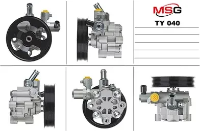 Насос ГУР новый Toyota 4Runner 2009-, Toyota Land Cruiser Prado 150 2009- TY040 (MSG). Артикул TY040