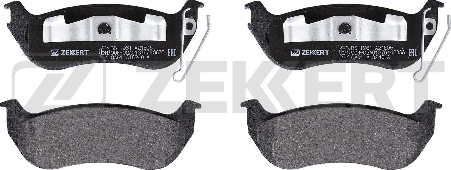 Тормозные колодки Zekkert. Артикул BS-1961