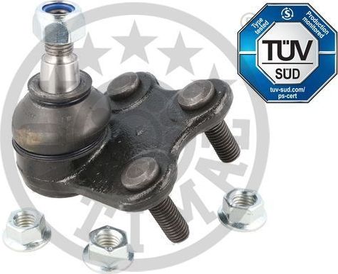 Шаровая опора Optimal TÜV certified передняя левая нижняя для Audi S1 I (8X) 2014-2018. Артикул G3-1018