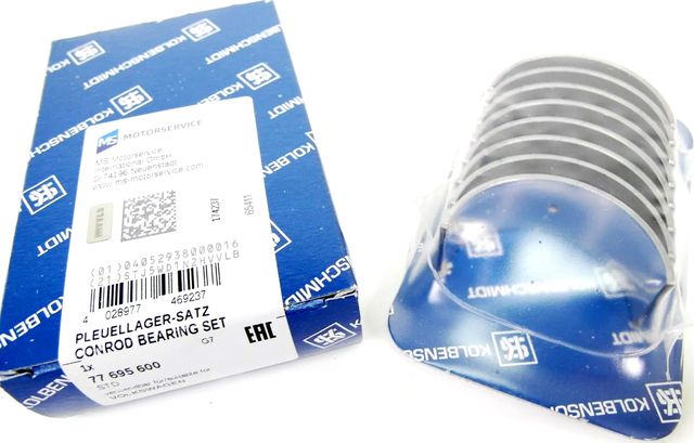 Вкладыши шатунные Kolbenschmidt для SEAT Arosa I 1997-2004. Артикул 77695600