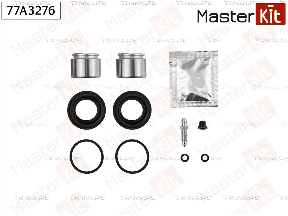 Ремкомплект тормозного суппорта + поршень | зад прав/лев | (Master KIT). Артикул 77A3276