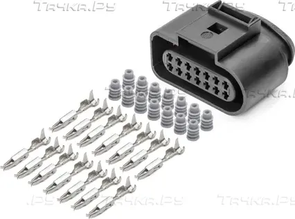 Разъем VW AUDI 14-ти контактный форсунок CARGEN Cargen. Артикул AX65014S