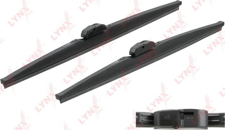 Щетка стеклоочистителя зимняя, комплект 530/480мм (Lynxauto). Артикул LW5348S