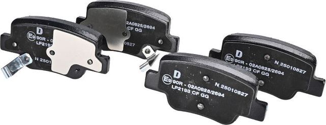 Тормозные колодки Delphi (Low-Metallic). Артикул LP2193