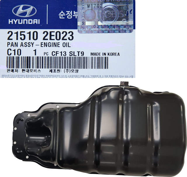 Масляный поддон картера двигателя Hyundai / KIA. Артикул 215102E023
