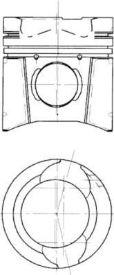 Поршень Kolbenschmidt для MAN F2000 1994-2000. Артикул 94394600