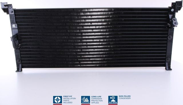 Радиатор кондиционера (конденсатор) Nissens (алюминий) для Toyota RAV4 I (XA10) 1994-2000. Артикул 94370