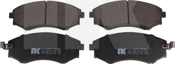 Тормозные колодки NK. Артикул 223418