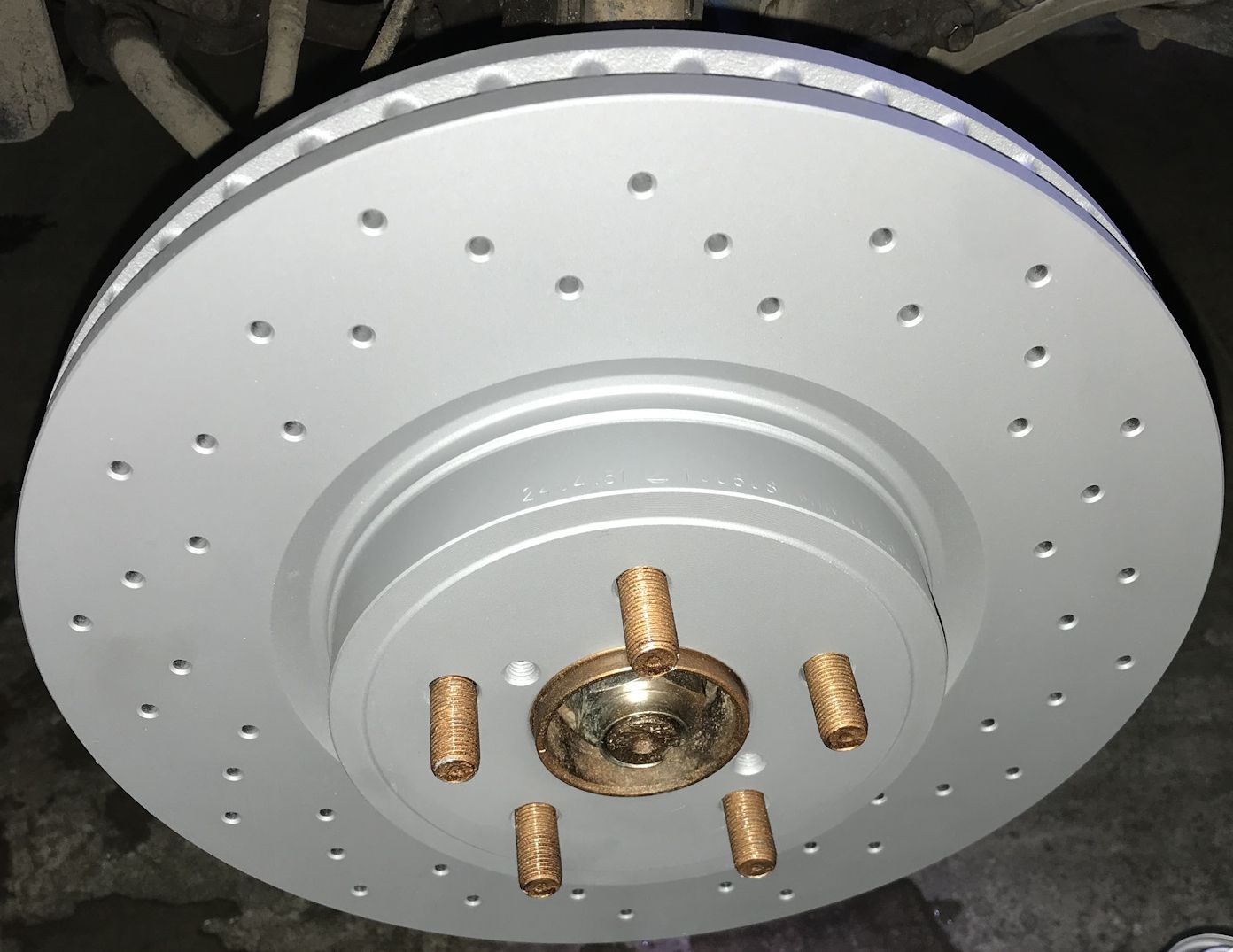 Тормозной диск Zimmermann Sport Coat Z. Артикул 530.2464.52