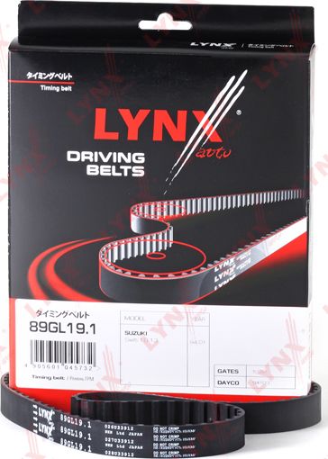 Ремень ГРМ LYNXauto. Артикул 89GL19.1