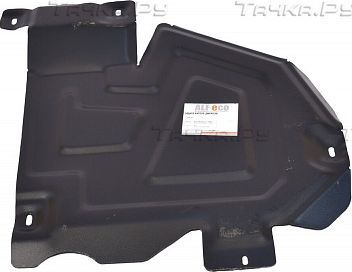 Защита Alfeco для топливного бака Renault Kaptur 4WD 2016-2026. Артикул ALF.18.11st
