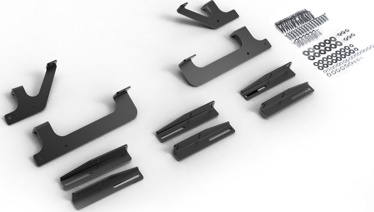 Комплект крепежа к порогам Rival для Jaecoo J7 2023-2026. Артикул 9.0911.1