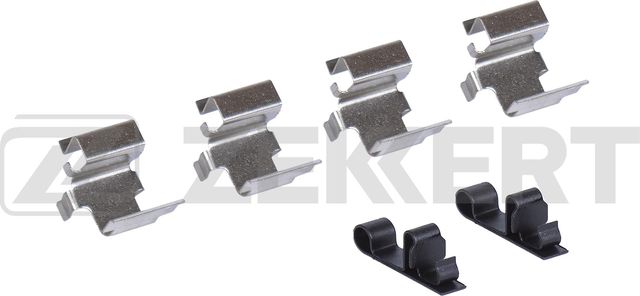 Комплект установочный перед./задн. торм. колодок Mitsubishi Outlander II 06-  Lancer VIII 07-  ASX 1 Zekkert. Артикул BR-1477