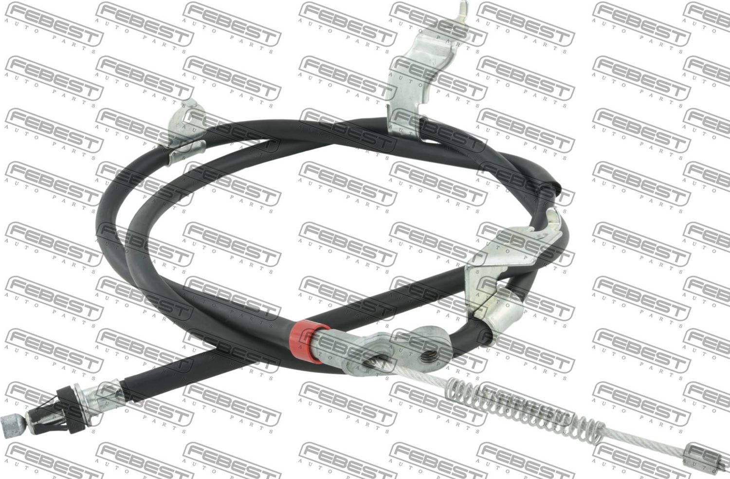 Трос ручника (тросик ручного тормоза) Febest. Артикул 0299-T31PCLH