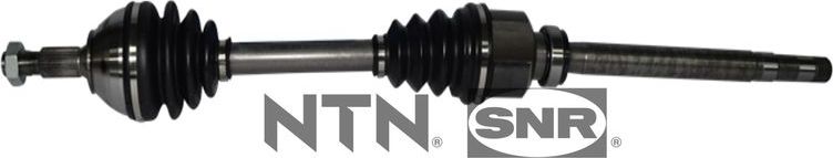 Полуось (привод в сборе, приводной вал) NTN / SNR. Артикул DK66.008