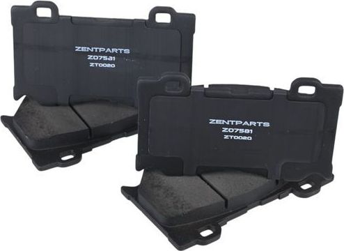 Тормозные колодки Zentparts. Артикул Z07581