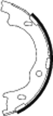 Тормозные колодки (стояночная тормозная система) Textar. Артикул 91068100