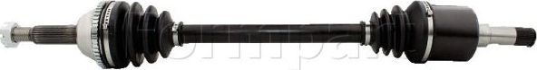 Полуось (привод в сборе, приводной вал) Formpart. Артикул 15380022/S