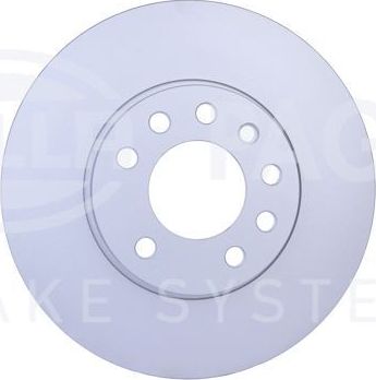 Тормозной диск Hella PRO передний для Opel Astra G 1998-2005. Артикул 8DD 355 106-071