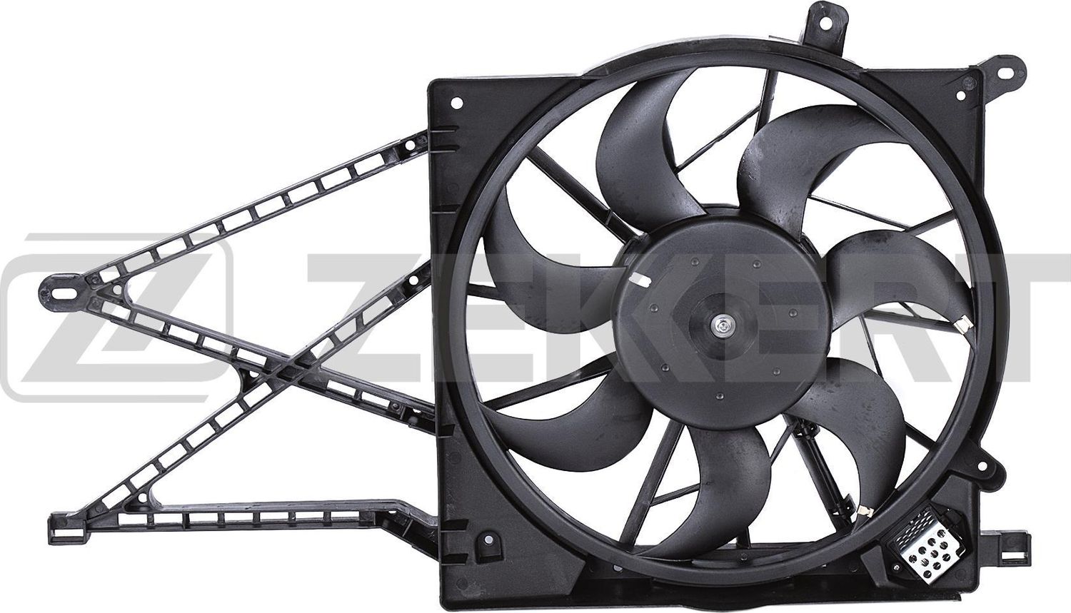 Вентилятор радиатора двигателя Zekkert. Артикул MK-7088