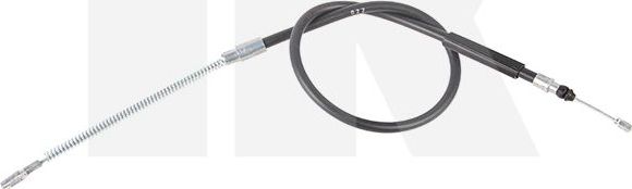 Трос ручника (тросик ручного тормоза) NK. Артикул 904725
