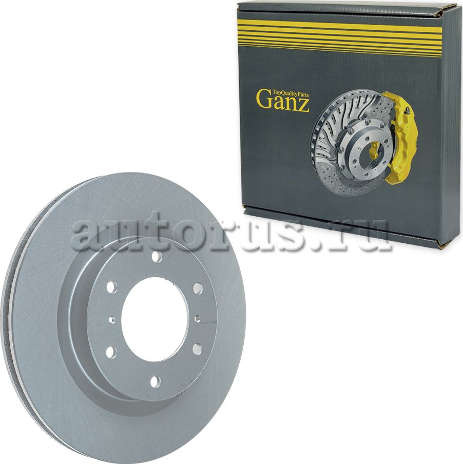 Диск тормозной передний (Ganz). Артикул GIJ10065