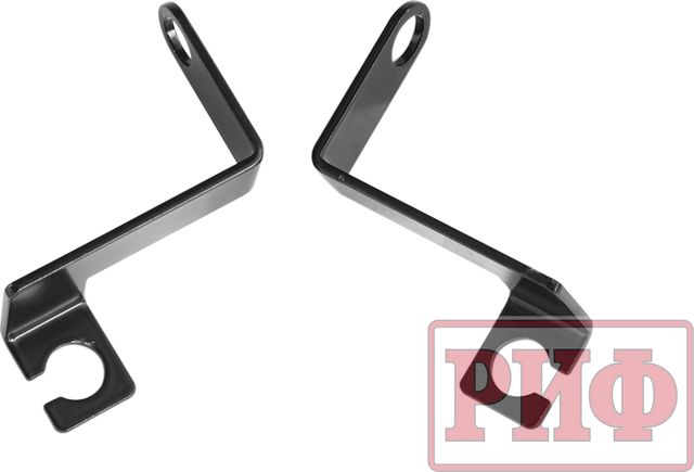 Кронштейны РИФ для переноса крепления тормозных шлангов для УАЗ Патриот с электрической раздаткой 2014-2026 лифт 50 мм. Артикул RIF000-99022