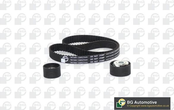 Ремень ГРМ с роликами (комплект) BGA. Артикул TB7304K