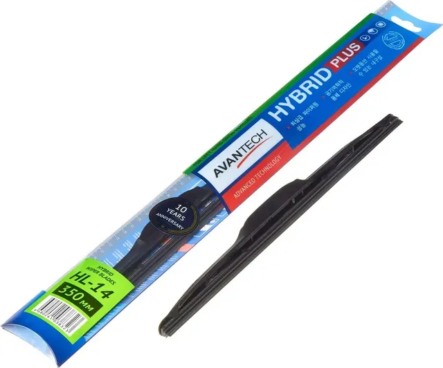 ЩЕТКА СТЕКЛООЧИСТИТЕЛЯ ГИБРИДНАЯ НА ЛЕВЫЙ РУЛЬ (Avantech). Артикул HL14