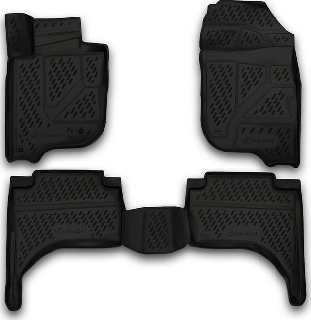 Коврики Element 3D для салона Mitsubishi L200 V 2015-2026. Артикул CARMIT00001