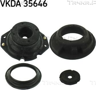 Опора амортизатора (стойки) SKF передняя для Renault Laguna II 2001-2007. Артикул VKDA 35646
